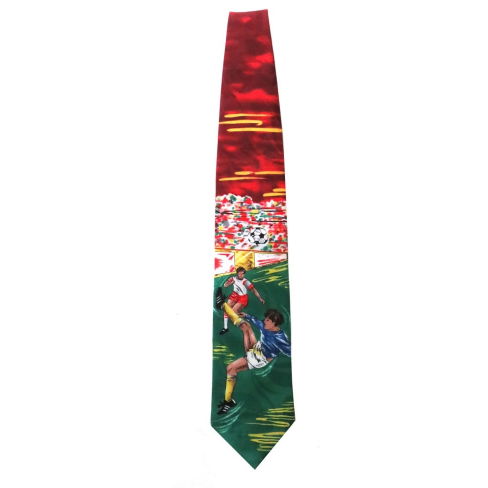American Sports Soccer Tie Players Kicking Ball